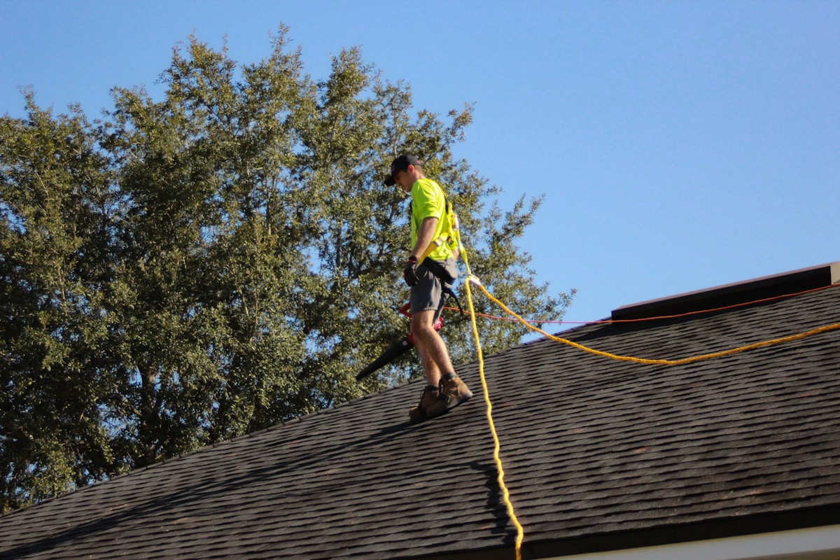 Roofers re-roofing a Christchurch home